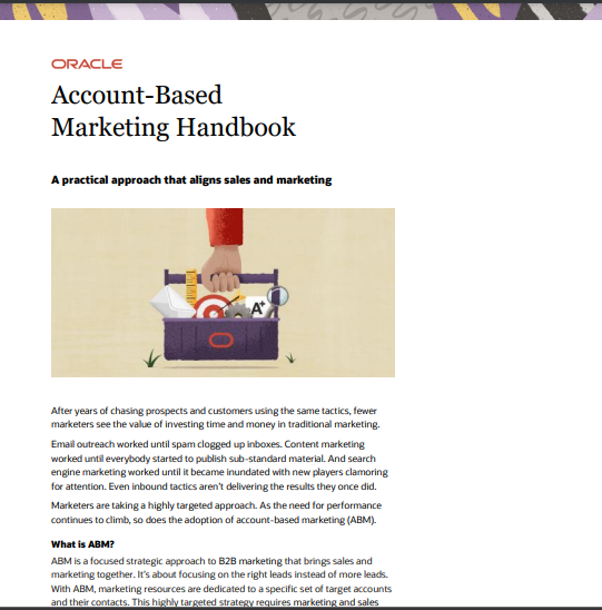  Account-BasedMarketing Handbook