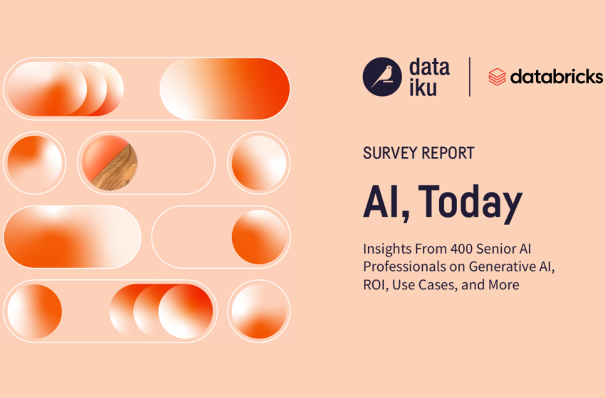  AI, Today: Insights From 400 Senior AI Professionals on Generative AI, ROI, Use Cases, and More