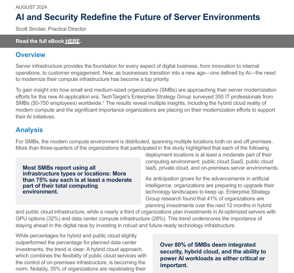  AI and Security Redefine the Future of Server Environments