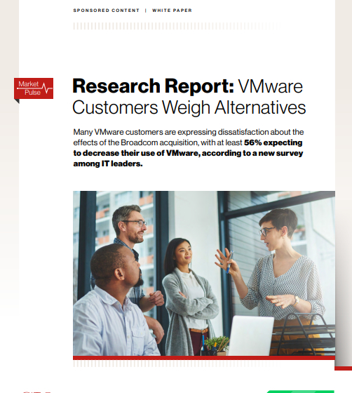  Research Report: VMwareCustomers Weigh Alternatives