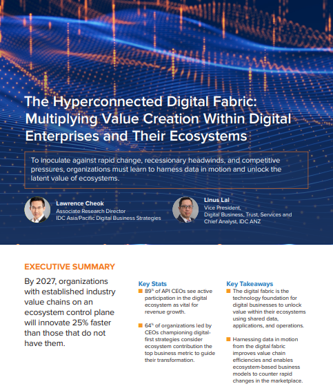  The Hyperconnected Digital Fabric:Multiplying Value Creation Within DigitalEnterprises and Their Ecosystems
