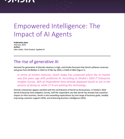  Empowered Intelligence: TheImpact of AI Agents