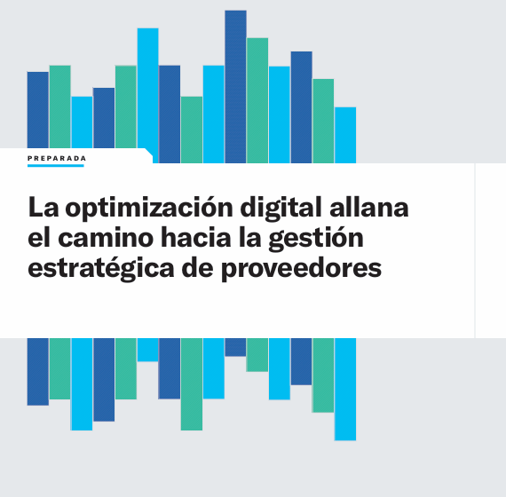  La optimización digital allanael camino hacia la gestiónestratégica de proveedores