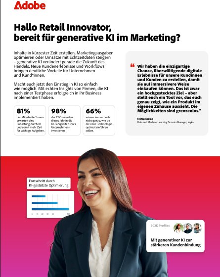  Wegweiser fur die Bereitstellung generativer KI im Marketing.
