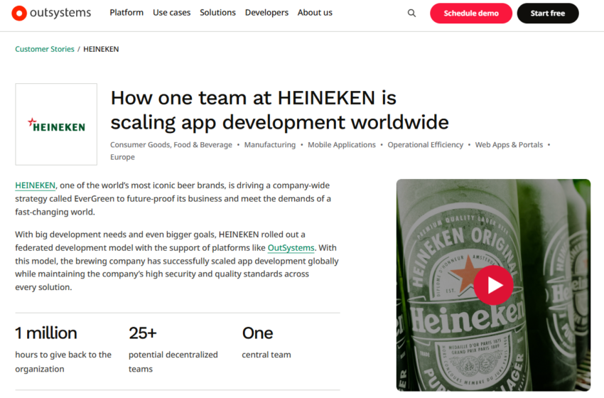  How one team at HEINEKEN is scaling app development worldwide