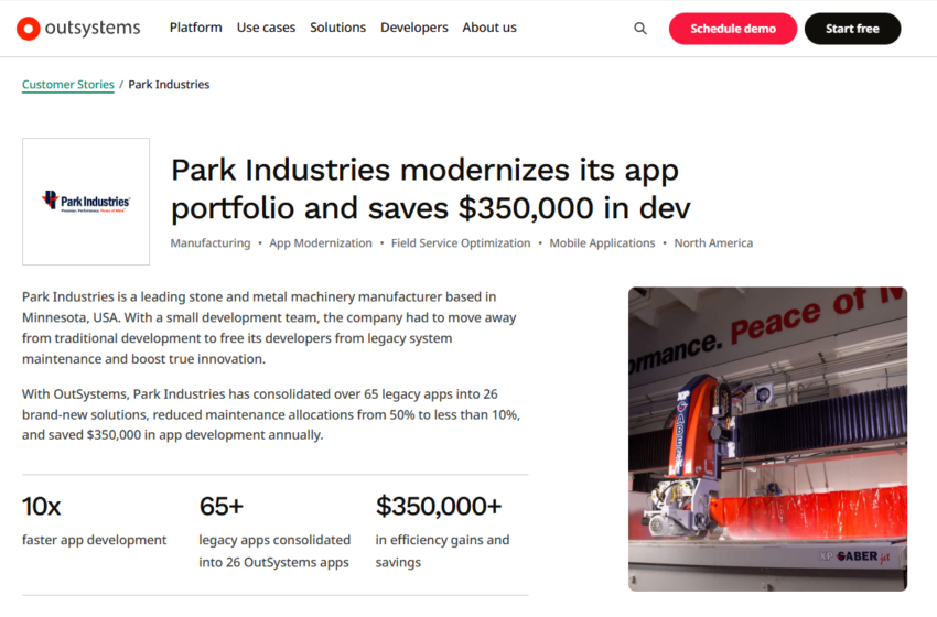  Park Industries: Shrunken Legacy Tech Stack, 10x Faster Dev, No New Talent Required