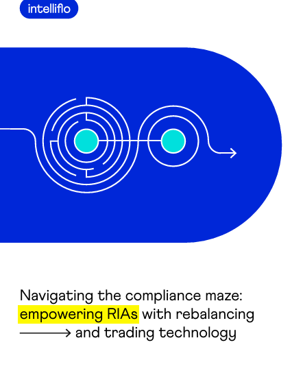  Navigating the compliance maze:empowering RIAs with rebalancingand trad