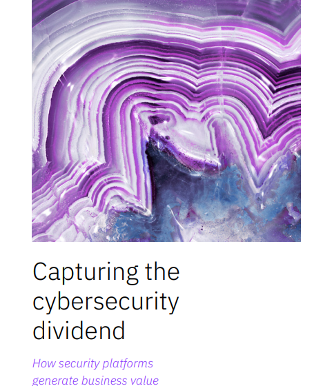  Capturing thecybersecurity dividend