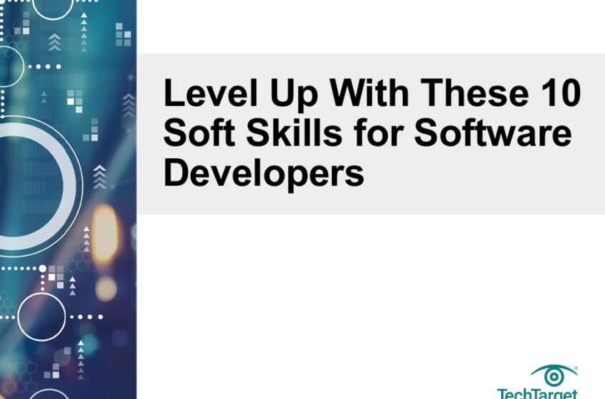  Level Up With These 10 Soft Skills for Software Developers