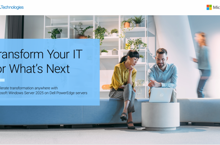  Transform Your IT for Whats Next