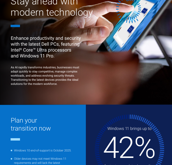  Stay ahead with modern technology