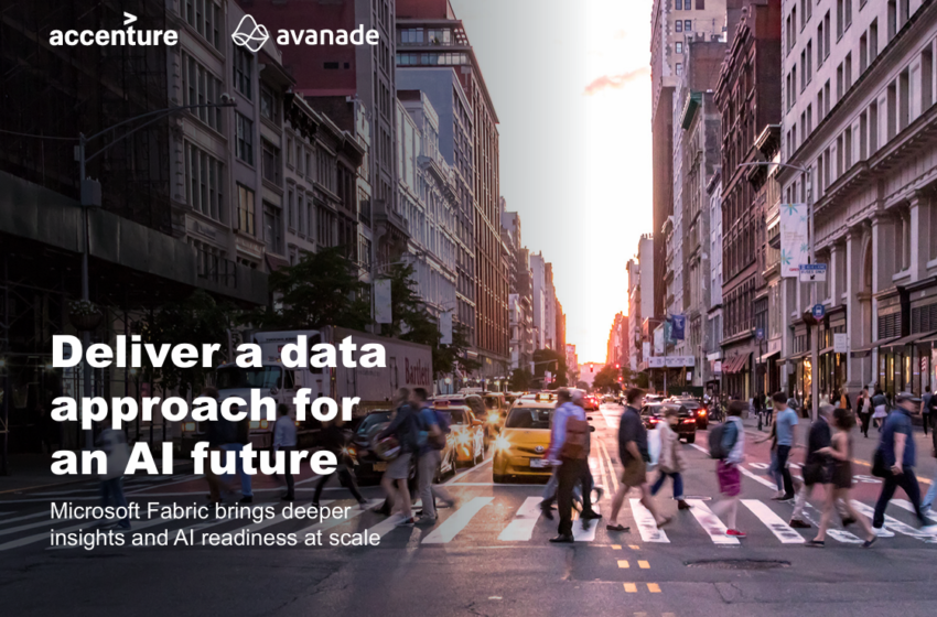  Deliver a data approach for an AI future 2