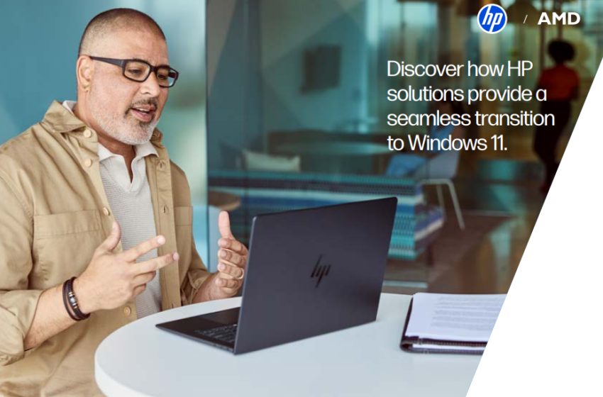  Discover how HPsolutions provide aseamless transitionto Windows 11.