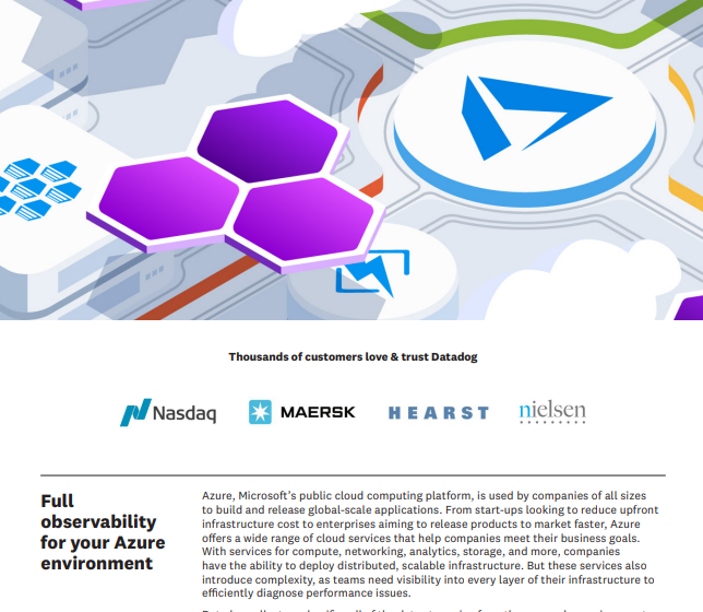  Get the deep visibility you need into your Azure environments