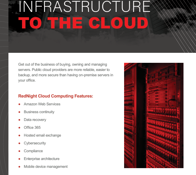  Take Your Infrastructure to the Cloud