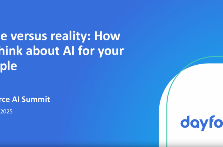  Hype versus reality: How to think about AI for your people