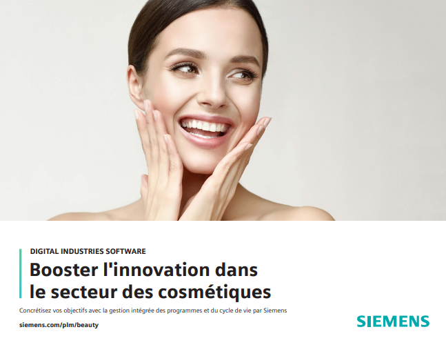  DIGITAL INDUSTRIES SOFTWARE Booster l’innovation dans le secteur des cosmtiques