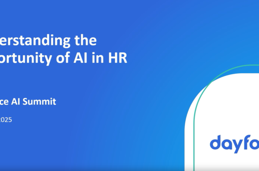 Understanding the opportunity of AI in HR