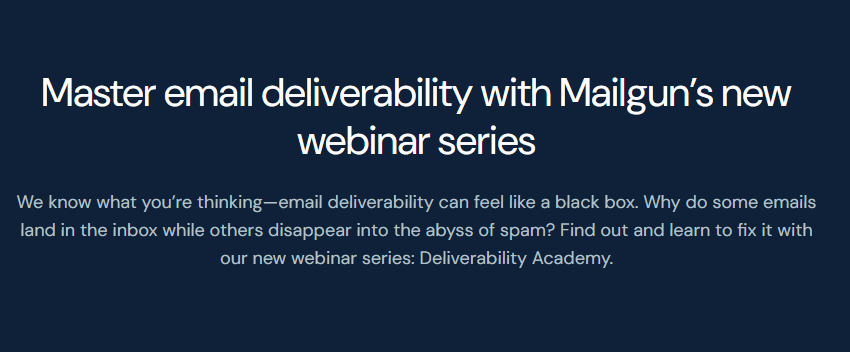  Deliverability Academy: Master the basics