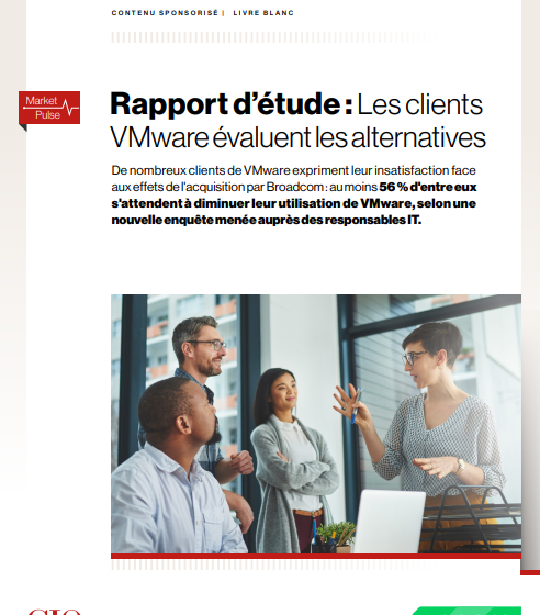  Rapport dtude : Les clients VMware valuent les alternatives