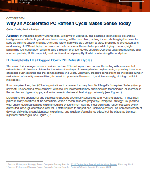  Why an Accelerated PC Refresh Cycle Makes Sense Today