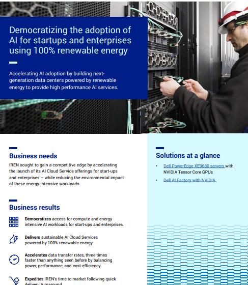  Democratizing the Adoption of AI for Startups and Enterprises Using 100% Renewable Energy