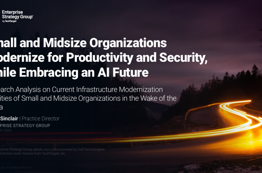  Small and Midsize Organizations Modernize for Productivity and Security, While Embracing an AI Future 1