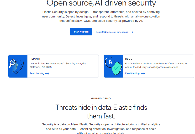  Open source, AI-driven security