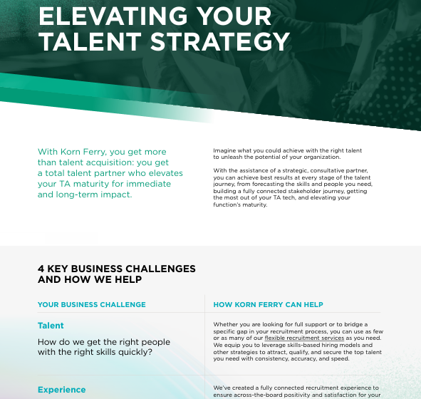  Create stronger measurable results with RPO (factsheet)