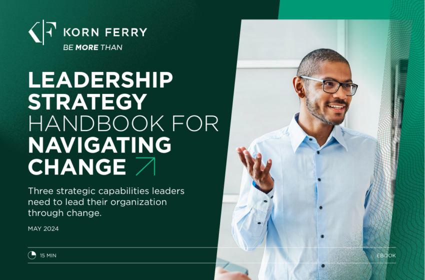  Leadership Strategy Handbook for Navigating Change