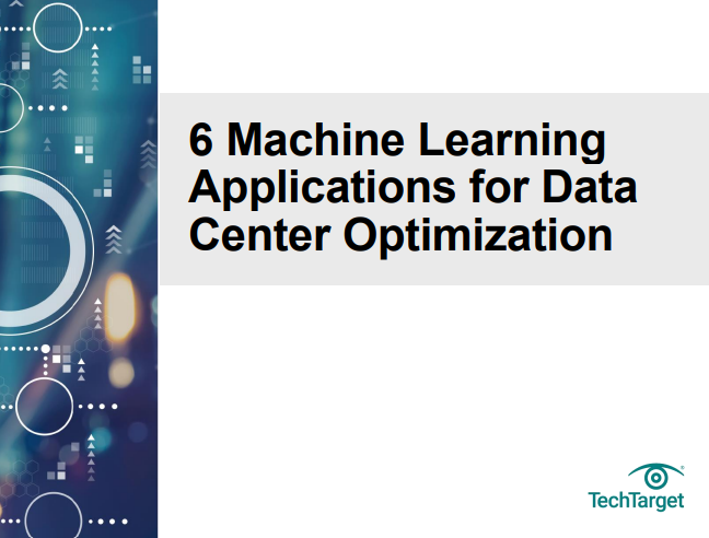  6 Machine Learning Applications for Data Center Optimization