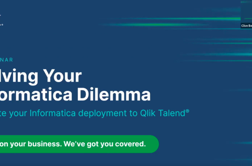  Solving your Informatica Dilemma