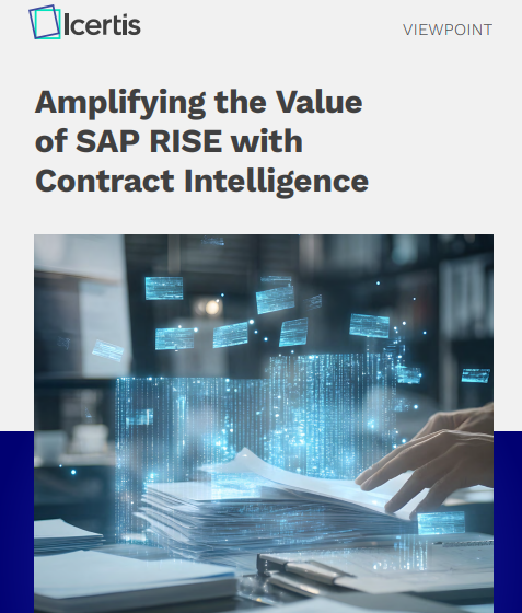  Amplifying the Value of SAP RISE with Contract Intelligence