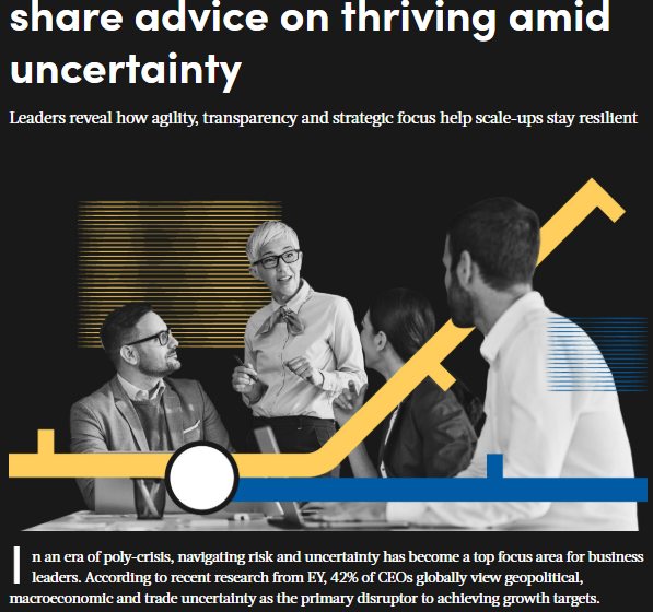  The resilience mindset: leaders share advice on thriving amid uncertainty