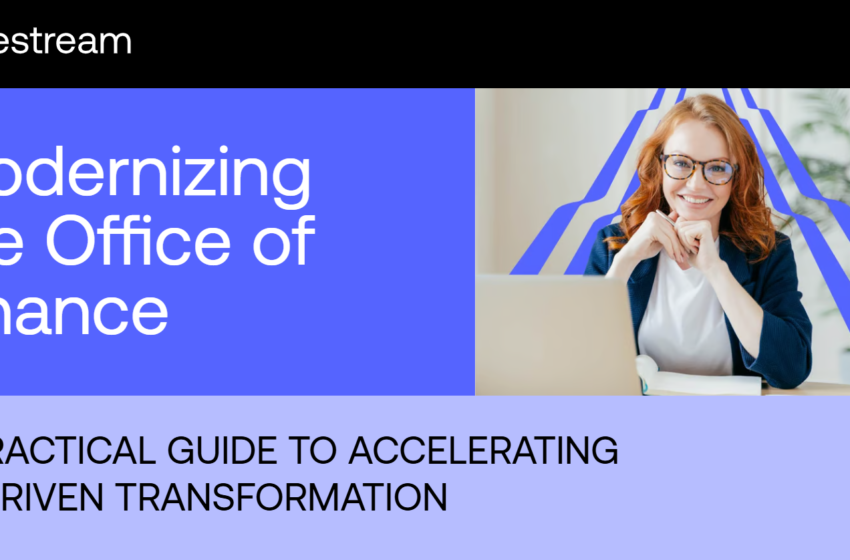  Modernizing the Office of Finance