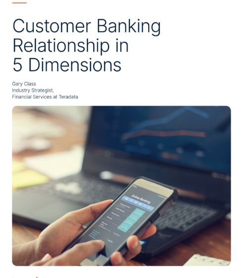  Customer Banking Relationship in 5 Dimensions