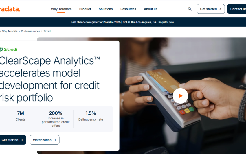  ClearScape Analytics accelerates model development for credit risk portfolio