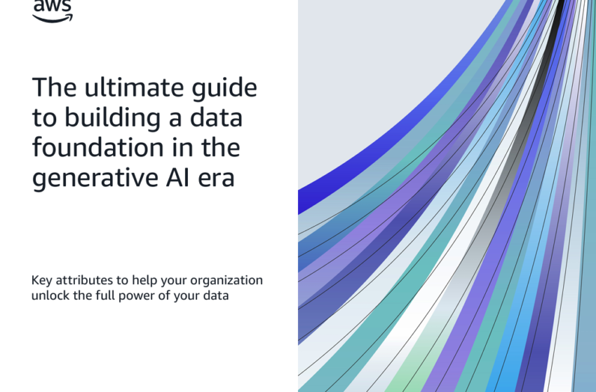 Fueling data and AI innovation starts with a solid data foundation