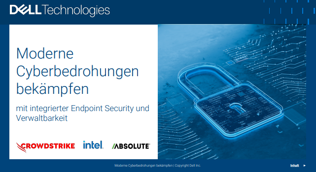  Moderne Cyberbedrohungen bekampfen mit integrierter Endpoint Security und Verwaltbarkeit