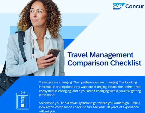  Travel Management Solution Comparison Checklist