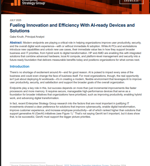  Fueling Innovation and Efficiency With AI-ready Devices and Solutions