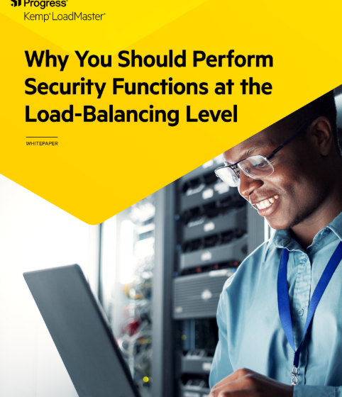  Why You Should Perform Security Functions at the Load-Balancing Level