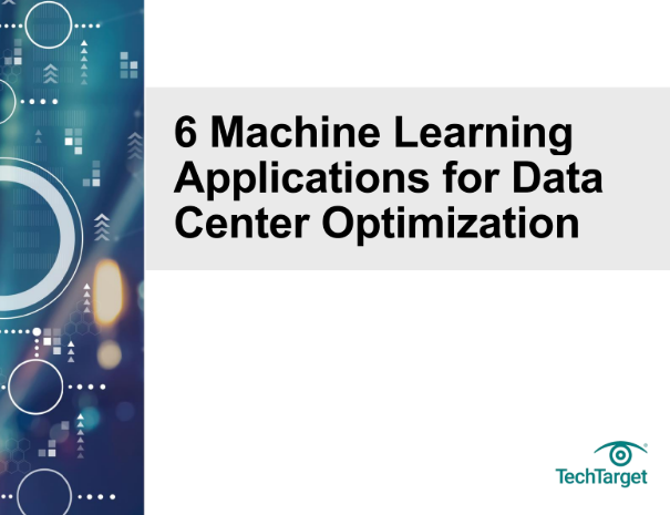  6 Machine Learning Applications for Data Center Optimization