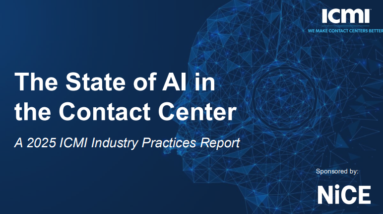  [ICMI] The State of AI in the Contact Center