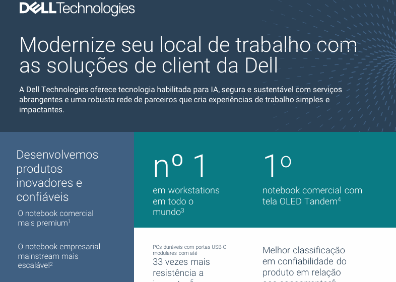  Why Dell Client Products & Solutions One Pager
