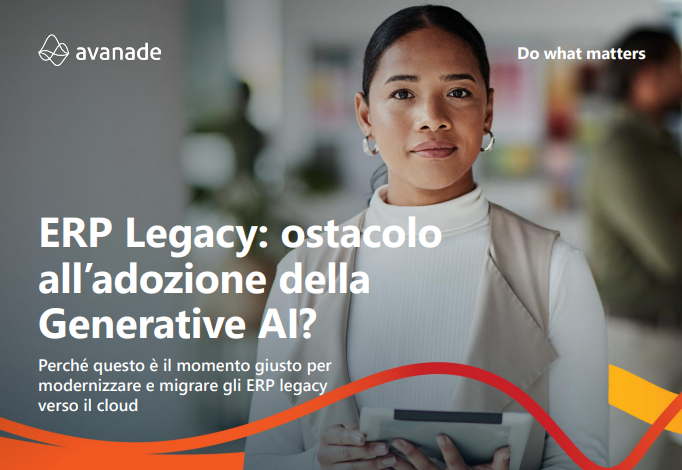  ERP Legacy: ostacolo all adozione della Generative AI?