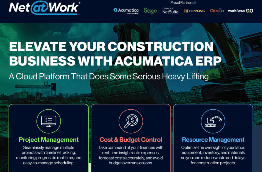  Evaluate Your Construction Business with Acumatica ERP