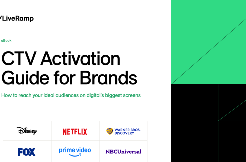 CTV Activation Guide for Brands How to reach your ideal audiences on digitals biggest screens