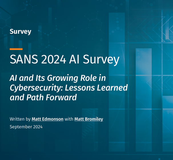 SANS 2024 AI Survey