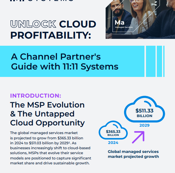  Unlock Cloud Profitability: A Channel Partner’s Guide with 11:11 Systems